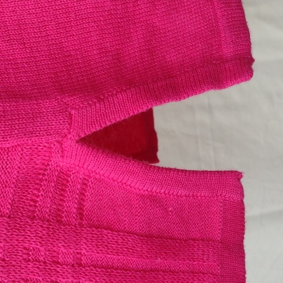 Laura Martin Pink Sweater Top L - Picture 3 of 8